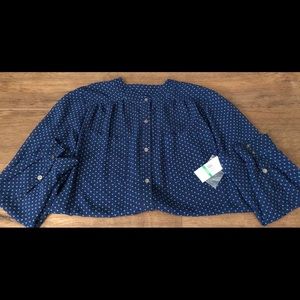 VINCE CAMUTO-NWT Women’s Long Sleeve Blouse